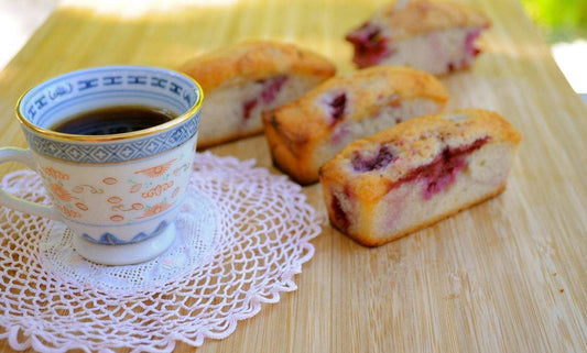 6 Raspberry Tea Cakes Financier-Snacking-ZAM ARTISAN CHOCOLATES