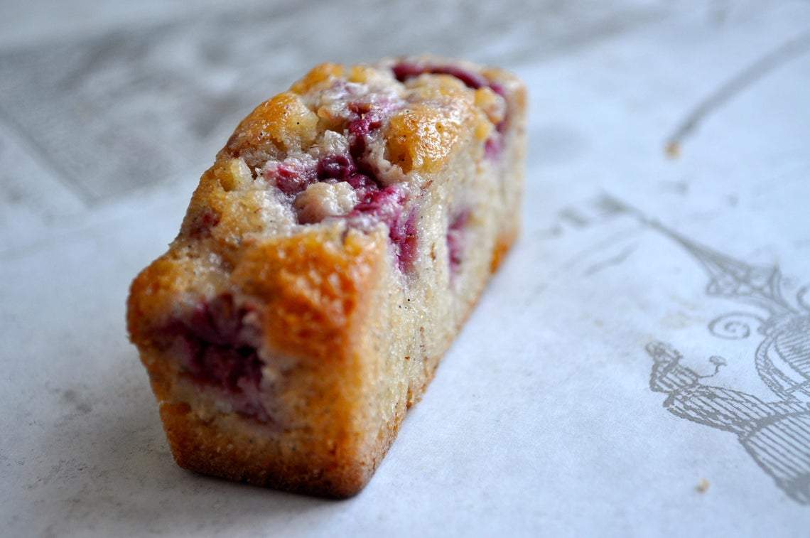 6 Raspberry Tea Cakes Financier-Snacking-ZAM ARTISAN CHOCOLATES