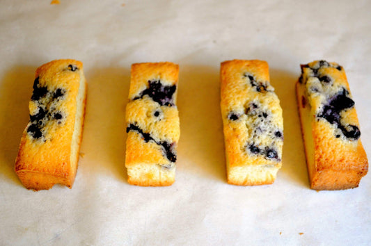 6 Wild Blueberry Petit Cakes Financier-Snacking-ZAM ARTISAN CHOCOLATES