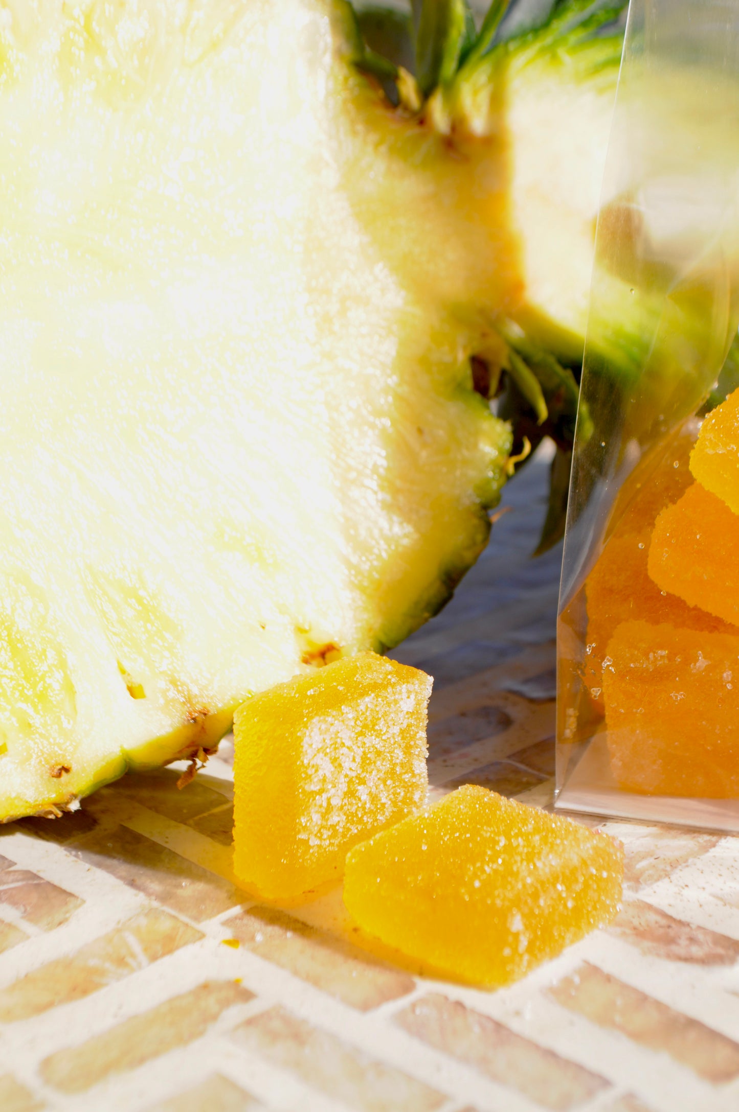 Pineapple Pâte de Fruits