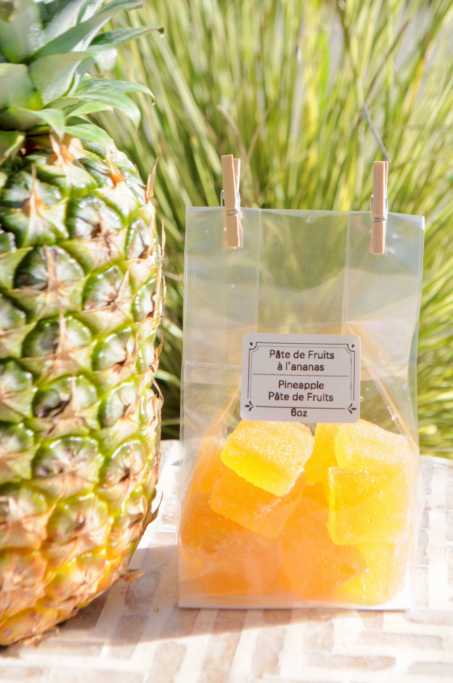 Pineapple Pâte de Fruits