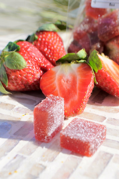 Strawberry Pâte de Fruits