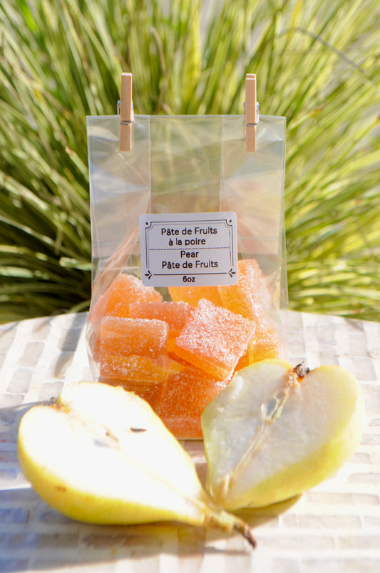 Pear Pâte de Fruits