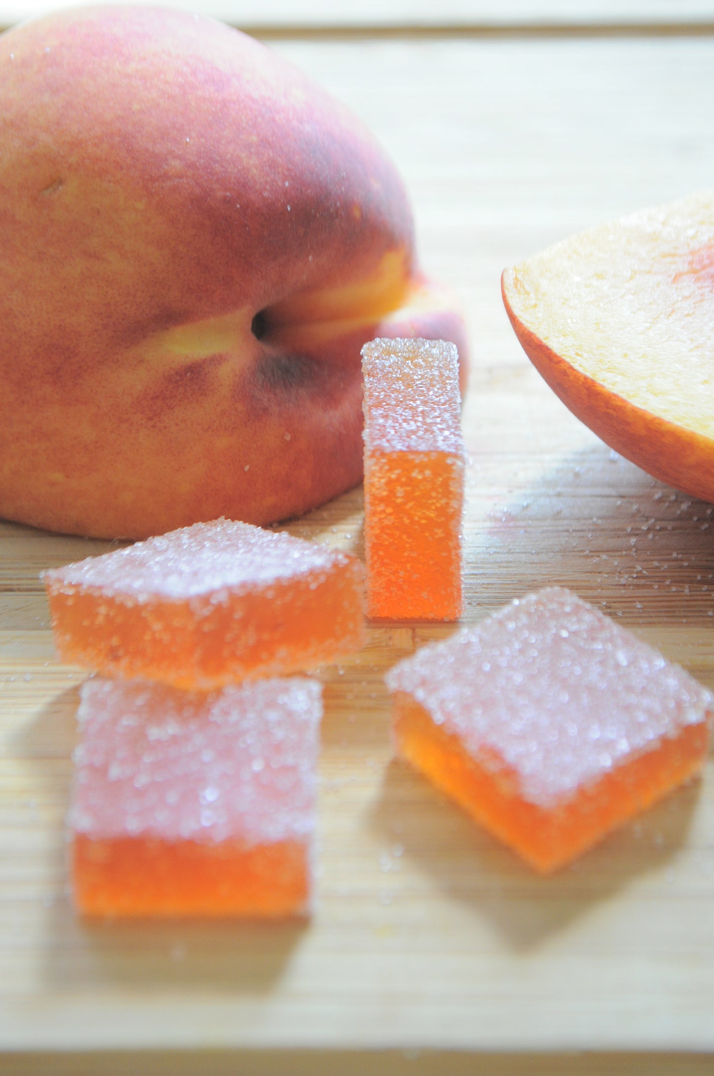 Peach Pâte de Fruits