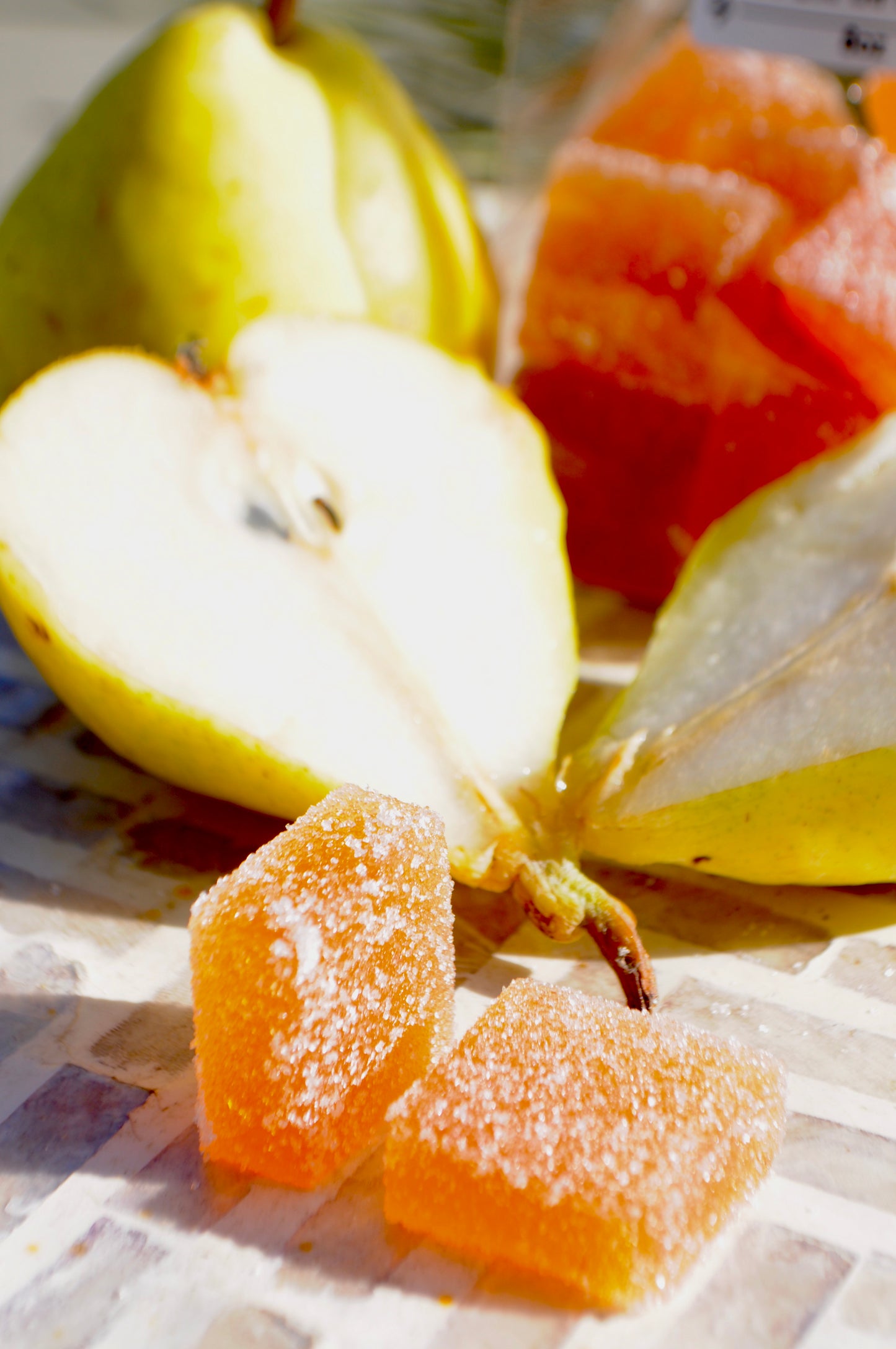 Pear Pâte de Fruits