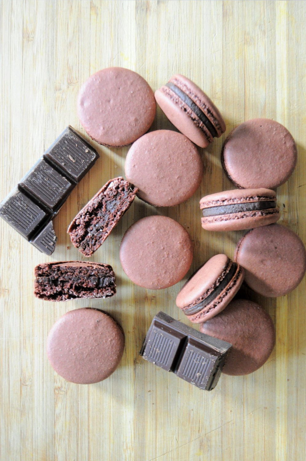 Box of 12 Chocolate Macarons - Zam Artisan Chocolates