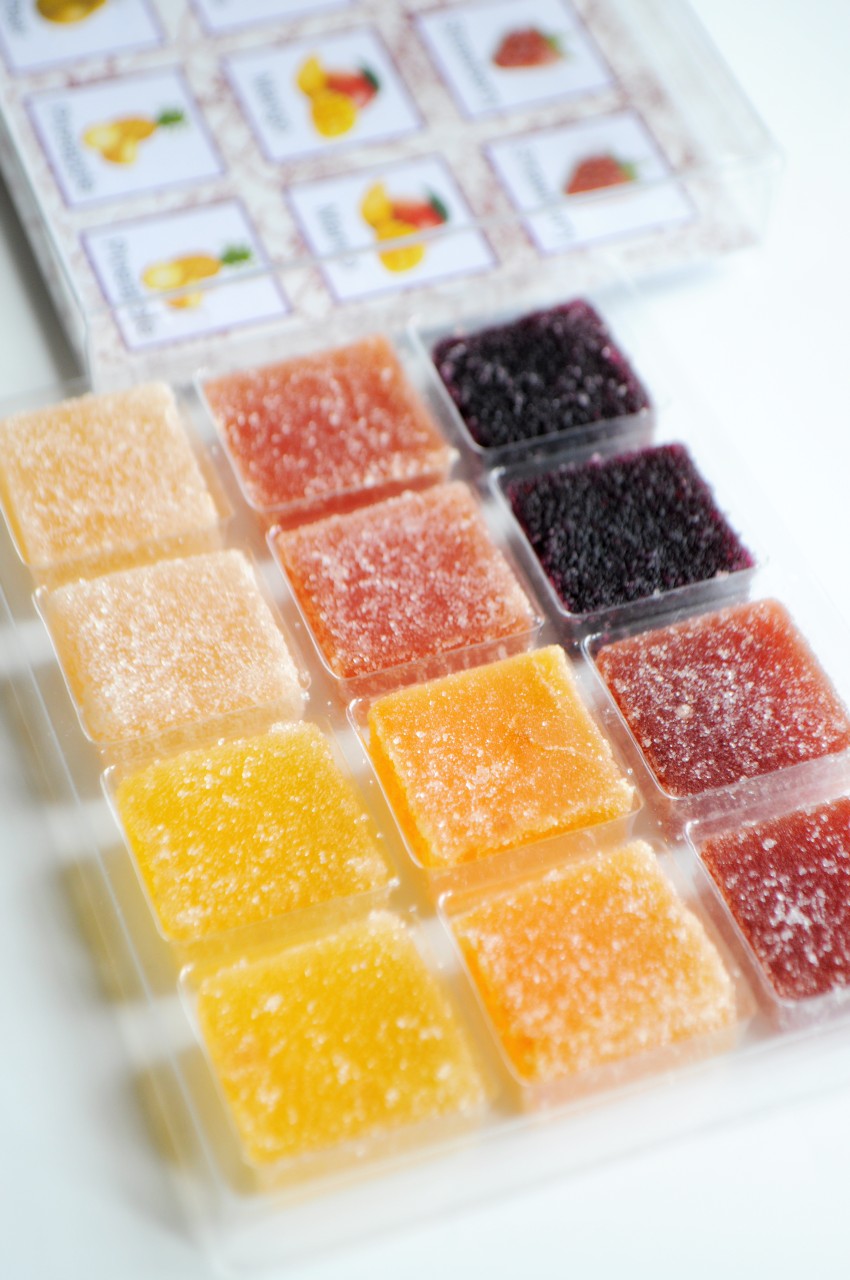 Box of 12 Pâte de Fruits - Zam Artisan Chocolates