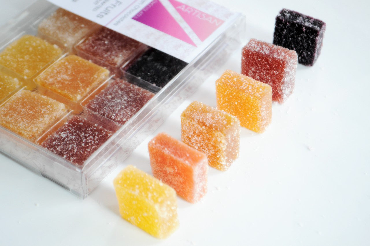 Box of 12 Pâte de Fruits - Zam Artisan Chocolates