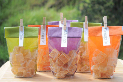 Pate de Fruit, Choose your flavor, French Jelly candy, Artisan candy made with real fruit, Gluten free, Vegan, Gift-ZAM ARTISAN CHOCOLATES